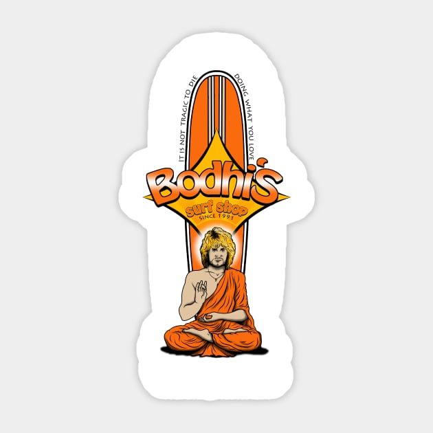 Bodhi's Surf Shop Sticker by TomLedin